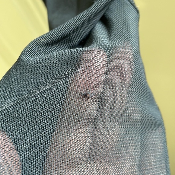 Lululemon - 7/8s Yoga Workout Leggings - Mesh - Black - Size 4 - Picture 4 of 15